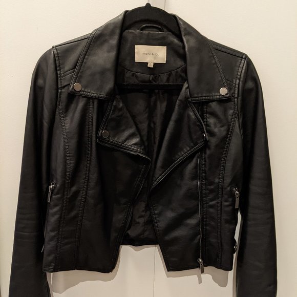 Monk & Lou Vegan Leather Jacket - Picture 2 of 6